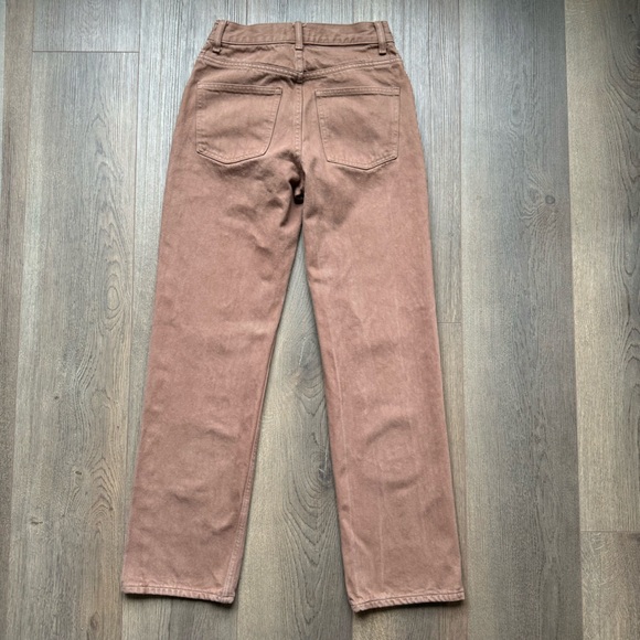 Uniqlo Straight High Rise Jeans Size 23 - Picture 2 of 5